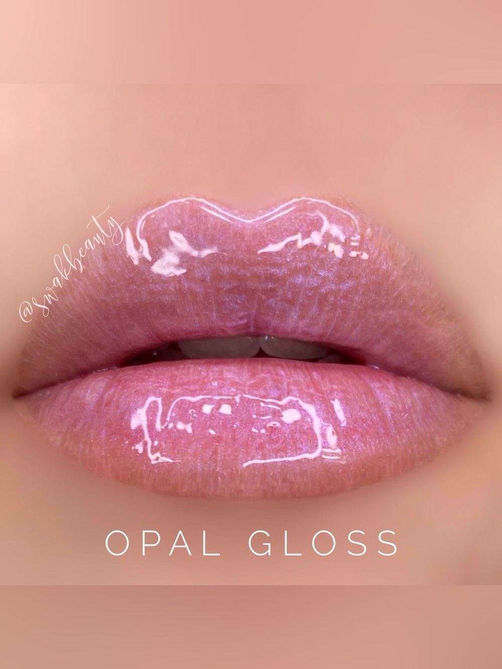 Lipsense Moisturizing Opal Gloss NEW Milky Purple Pink Iridescent Shimmer Glossy